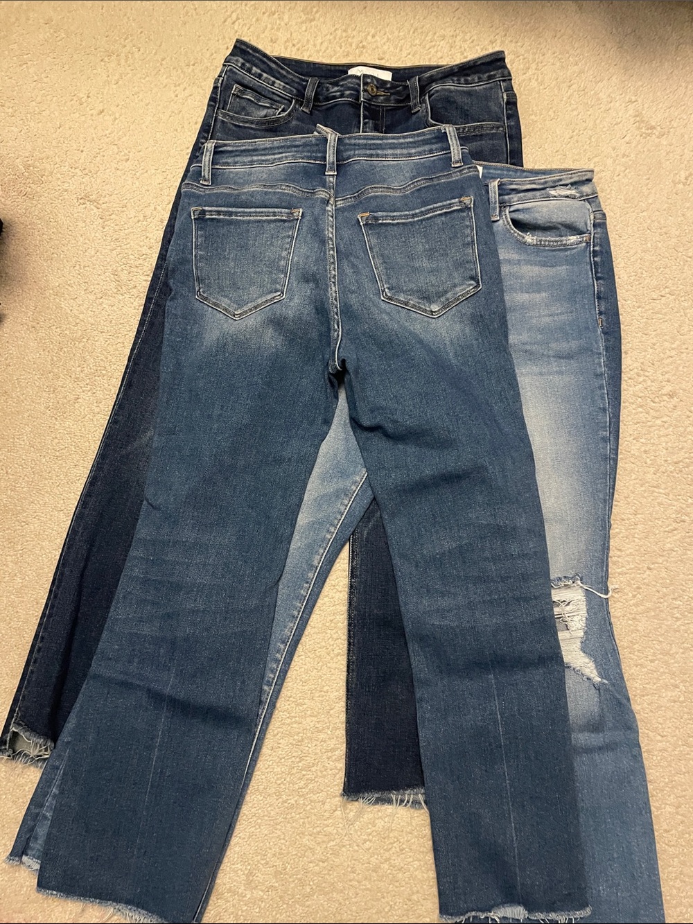 Straight Leg Women’s Jeans in Faded Blue - Classic Everyday Style - Picture 6 of 10